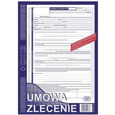 Umowa zlecenie, A4, (o+1k)