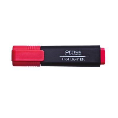 Zakreślacz fluorescencyjny OFFICE PRODUCTS, 1-5mm (linia), czerwony