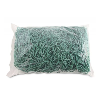 Gumki recepturki OFFICE PRODUCTS, średnica 60mm, 1,5x1,5mm, 60% kauczuku, 1000g, zgrzewka, zielone