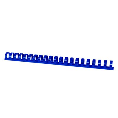Grzbiety do bindowania OFFICE PRODUCTS, A4, 22mm (210 kartek), 50 szt., niebieskie