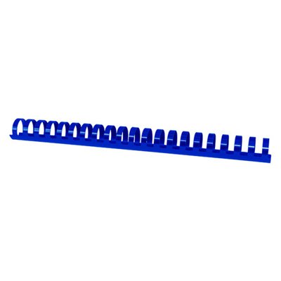 Grzbiety do bindowania OFFICE PRODUCTS, A4, 25mm (240 kartek), 50 szt., niebieskie