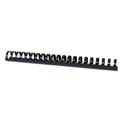Grzbiety do bindowania OFFICE PRODUCTS, A4, 28,5mm (270 kartek), 50 szt., czarne