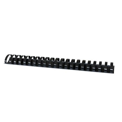 Grzbiety do bindowania OFFICE PRODUCTS, A4, 38mm (350 kartek), 50 szt., czarne