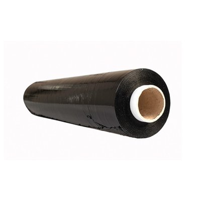 Folia stretch OFFICE PRODUCTS RĘCZNA, 2,5kg netto, szer. 500mm, gr. 23µm, czarna