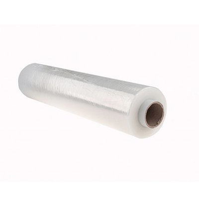 Folia stretch OFFICE PRODUCTS RĘCZNA, 3,0kg netto, szer. 500mm, gr. 23µm, transparentna