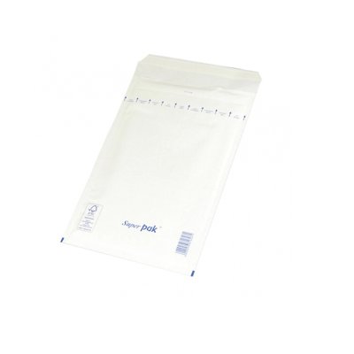 Koperty samoklejące z folią bąbelkową OFFICE PRODUCTS, HK, B12, 120x215mm/140x225mm, 200szt., białe