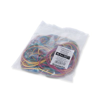 Gumki recepturki DONAU, 100g, mix kolorów