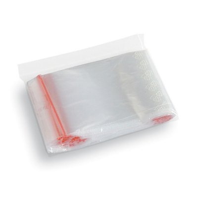 Woreczki strunowe, STELLA, 200x250 mm, 100 szt., transparentne