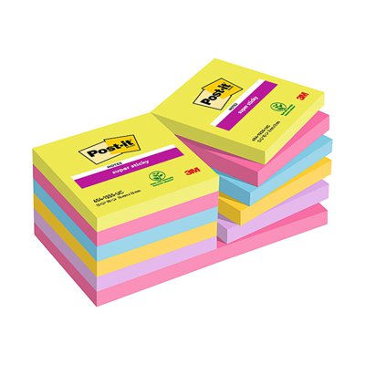 Bloczki samoprzylepne Postit® Super Sticky ULTRA