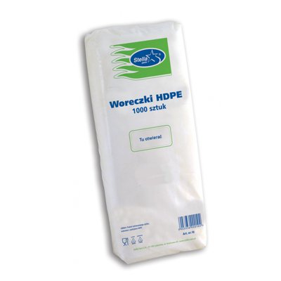 Woreczki STELLA, 14/4/26 cm, 1000 szt., bezbarwny