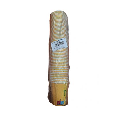 Kubki papierowe STELLA, 200 ml, 50 szt., mix kolorów