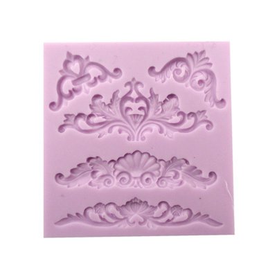 Pentart foremka silikonowa ornamenty różne 5 rodzajów
