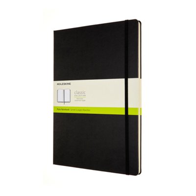 Notes MOLESKINE Classic A4 (21x29,7 cm) twarda oprawa, 192 strony, czarny