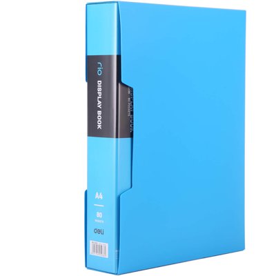 Album ofertowy A4 80 koszulek RIO niebieski E5036 BLUE DELI
